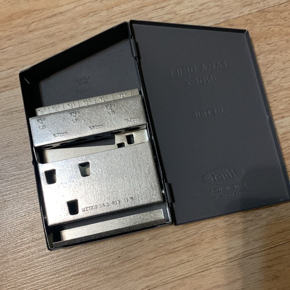 Huot 12675 Tap and Drill bit Index for metric Tap - Picture 4 of 6